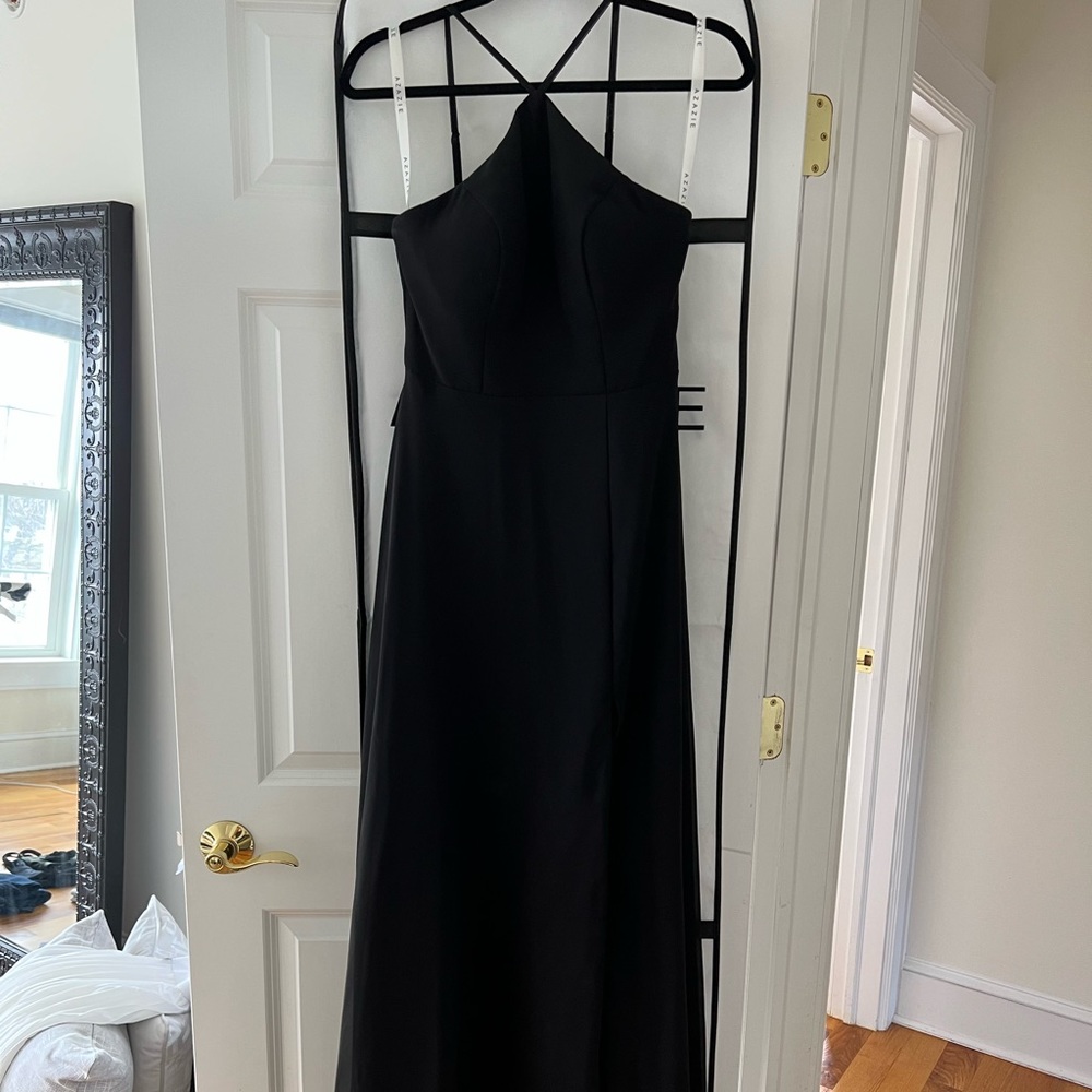 Azazie Bridesmaid Dress, Black